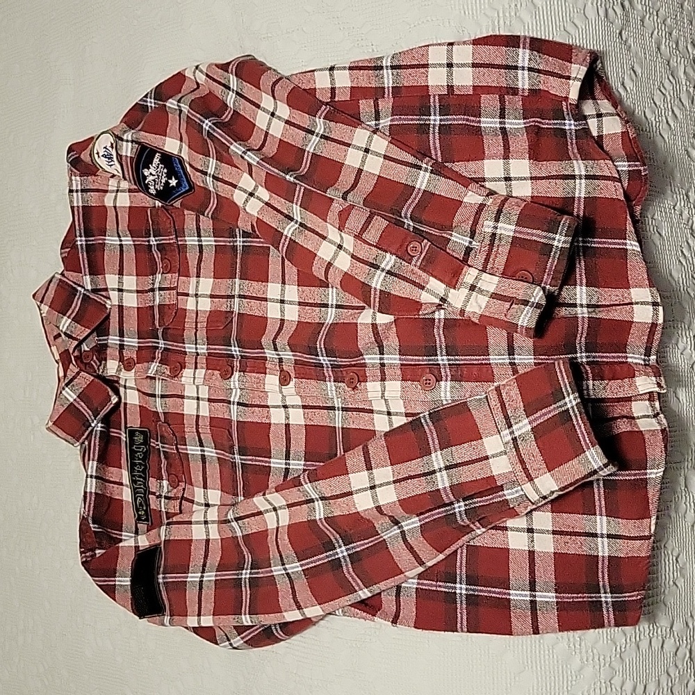 Vintage. WhiteTag Flannel. (Large). Other than missing size tag, No flaws.